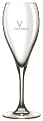 Champagne Cava glas 10 cl Vilarnau m/ logo