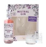 Mistral Gin Rose - Gingave i æske med 2 glas