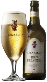 Krenkerup 1367 Pilsner Dansk Øl - Slagelse Vinkompagni