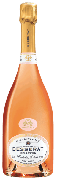 BESSERAT DE BELLEFON CHAMPAGNE ROSE - CUVÉE DES MOINES - SVK