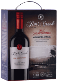 Jim's Creek Shiraz Cabernet Sauvignon - South Eastern Australia - Bag-In-Box, 3 liter