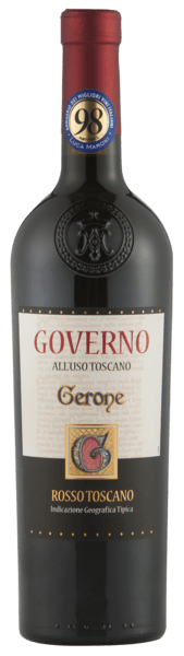 GOVERNO All Uso Rosso Toscano IGT - Gerone italiensk rødvin