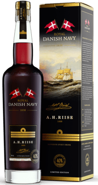 A. H. RIISE Royal Danish Navy Spirit Drink - 40 %