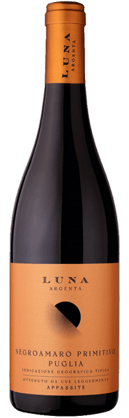 Luna Argenta Negroamaro/Primitivo IGT Appassite - Puglia - Slagelse Vinkompagni