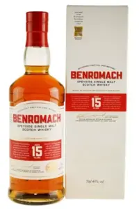 Benromach 15 års. Speyside Singlemalt