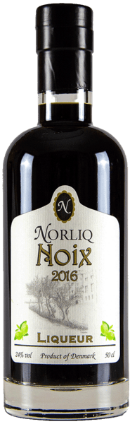 Norliq Creme de Noix Valnødde Likør 50 cl. 24 % alk. - dansk linkør