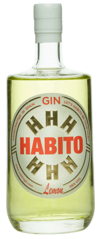 HABITO Gin Lemon - 38 % alkohol, 70 cl.
