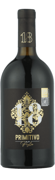 PRIMITIVO 18 DICIOTTO PUGLIA IGP 18% - Slagelse Vinkompagni