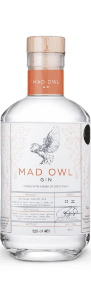 Mad Owl Gin Citrus - Thornæs Distilleri - Dansk - Slagelse Vinkompagni