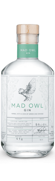 Mad Owl Gin Herbal - Thornæs Distilleri - Dansk - Slagelse Vinkompagni