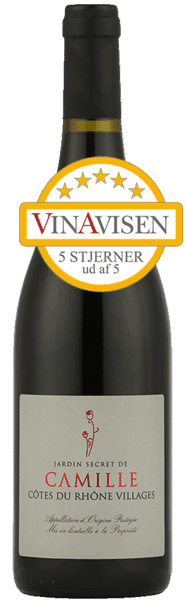 Cotes du Rhone Villages Jardin Secret de CAMILLE - Slagelse Vin
