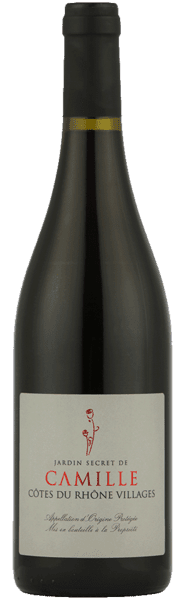 Cotes du Rhone Villages Jardin Secret de CAMILLE - Slagelse Vinkompagni
