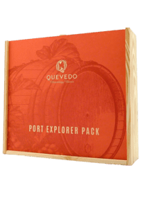 Quevedo Portvin Explorer Gaveæske - 4 x 0,37 - Slagelse Vinkompagni