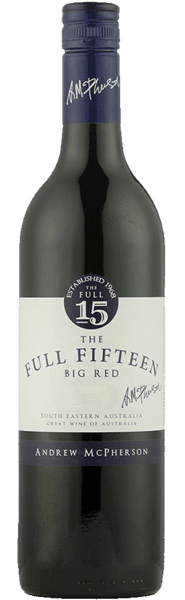 THE FULL FIFTEEN - BIG RED 15 % Alkohol - KASSEKØB! 12 Flasker - Slagelse Vinkompagni 1