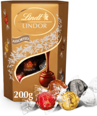 Lindt LINDOR Kugler Assorted i æske 200 gr. - Slagelse Vinkompagni