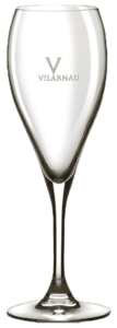 Cava glas 10 cl Vilarnau m/ logo