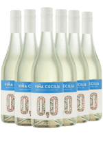 Viña Cecilia White 0% Alk. Kassekøb 6 flasker